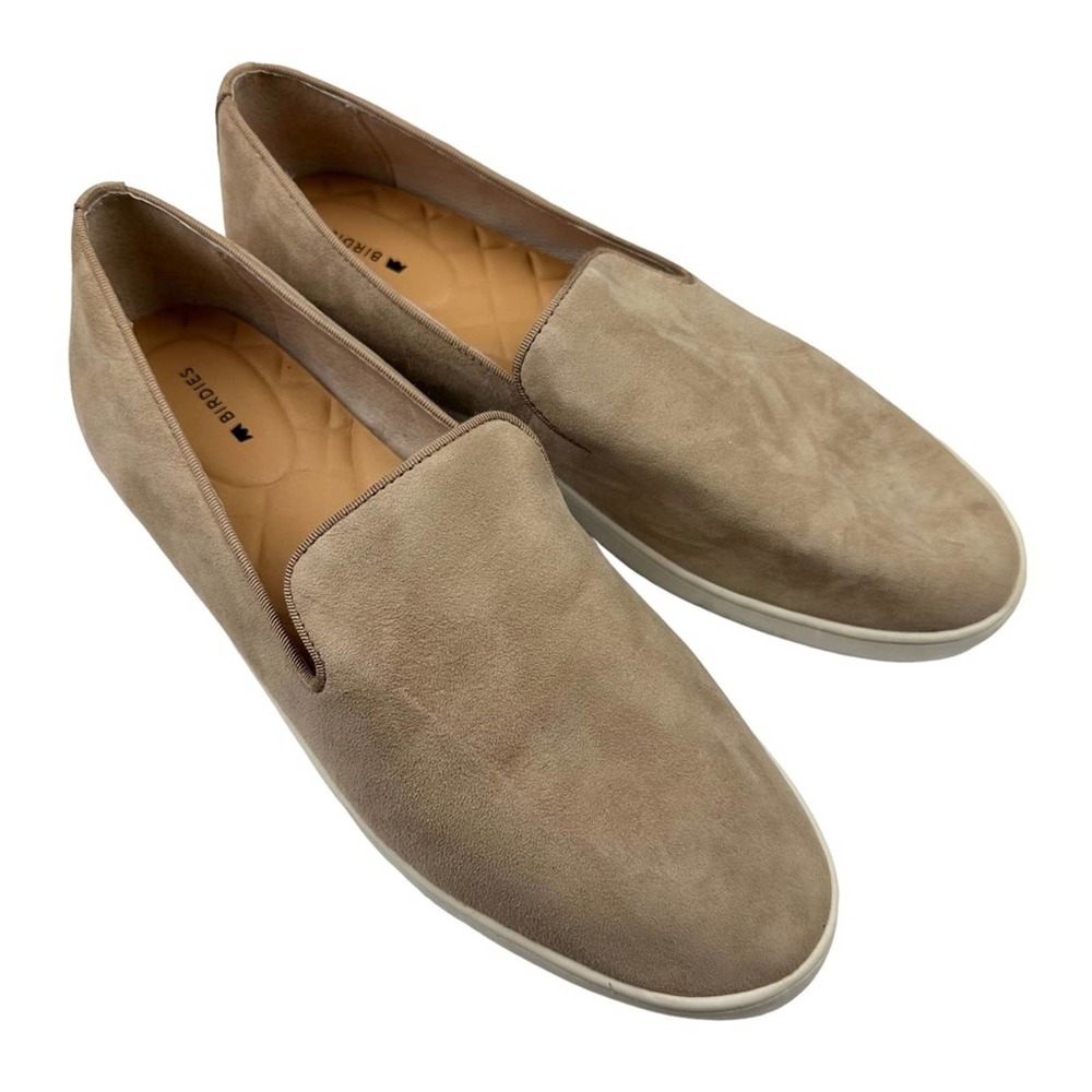 Birdies The Swift Classic Shell Suede Slip On Sneaker Size 10.5